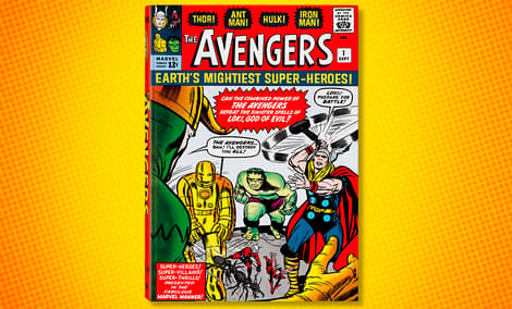 Gallery Feature Image of Marvel Comics Library. Avengers. Vol. 1. 1963-1965 (Standard Edition) Book - Click to open image gallery