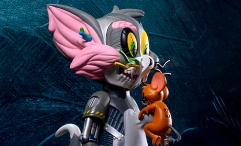 Gallery Feature Image of Tom and Jerry Collectible Figure - Click to open image gallery