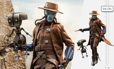 Gallery Feature Image of Cad Bane (Deluxe Version) Sixth Scale Figure - Click to open image gallery