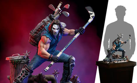 Gallery Feature Image of Casey Jones 1:10 Scale Statue - Click to open image gallery