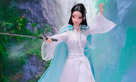 Gallery Feature Image of White Snake - XiaoBai-Blanca Sixth Scale Figure - Click to open image gallery