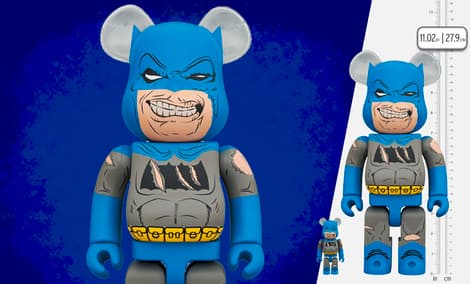 Gallery Feature Image of Be@rbrick Batman (TDKR:The Dark Knight Triumphant) 100% and 400% Bearbrick - Click to open image gallery