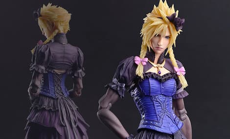 Gallery Feature Image of Cloud Strife (Dress Ver.) Action Figure - Click to open image gallery