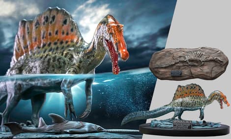 Gallery Feature Image of Spinosaurus (Deluxe Version) Statue - Click to open image gallery