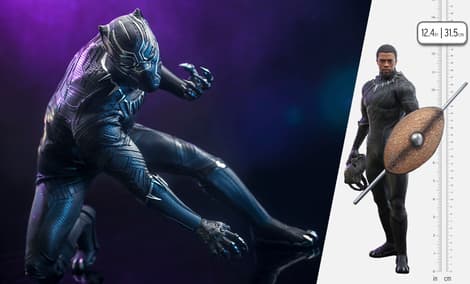 Gallery Feature Image of Black Panther (Original Suit) Sixth Scale Figure - Click to open image gallery