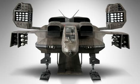 Gallery Feature Image of Aliens UD-4 Cheyenne Dropship Model - Click to open image gallery