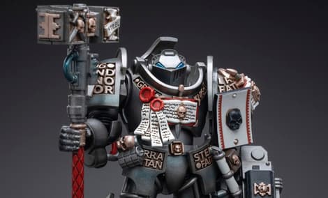 Gallery Feature Image of Grey Knights Terminator Caddon Vibova Collectible Figure - Click to open image gallery