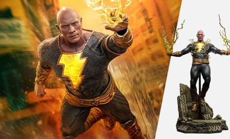 Gallery Feature Image of Black Adam (Golden Armor) (Deluxe Version) Sixth Scale Figure - Click to open image gallery
