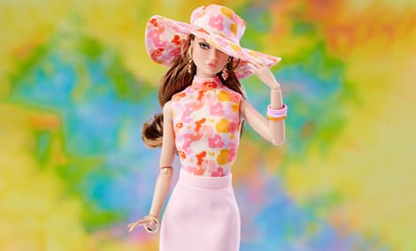 Gallery Feature Image of Brimming with Blossoms – Poppy Parker® Collectible Doll - Click to open image gallery