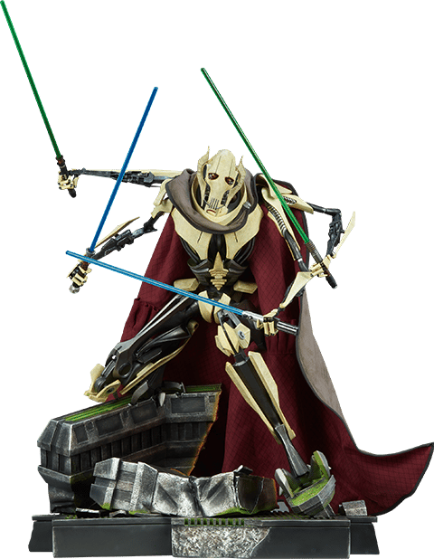 Star Wars Custom  Robe General Grievous Premium Format Statue 1/4 scale 