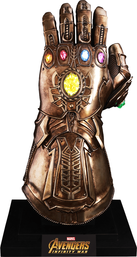 1/1 The Avenger Thanos Infinity Gauntlet Full Metal Wearable Infinity stones Cos 