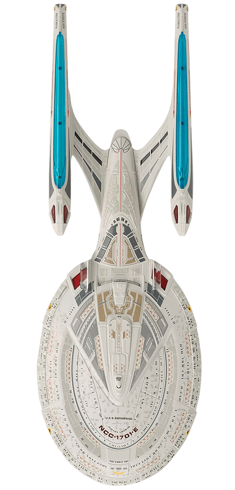 USS Enterprise NCC-1701-E XL Edition Star Trek Ship by Eaglemoss 