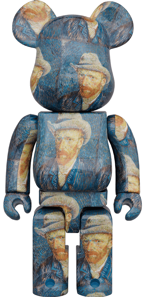 Be@rbrick Van Gogh Museum Self Portrait 1000% Collectible Figure 