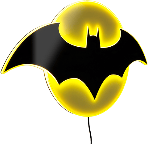 Details about   Batman LED Wall-mounting Light Up Logo Batman Bat Logo Night Light TM & DC Comic 