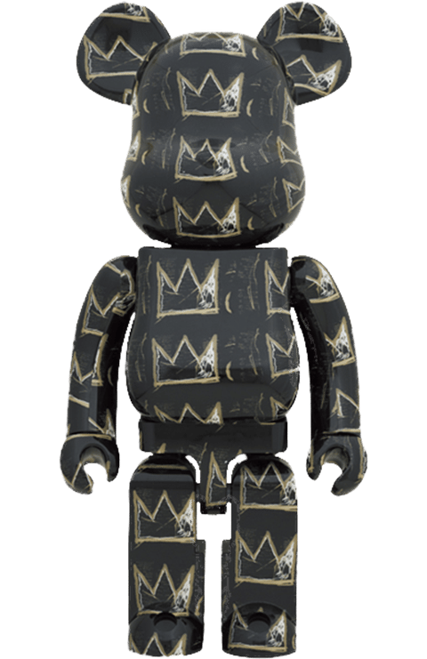 Be@rbrick Jean Michel-Basquiat #8 1000% Collectible Figure by Medicom Toy