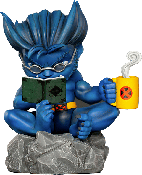 Marvel Beast X Men Mini Co Figure By Iron Studios Sideshow Collectibles