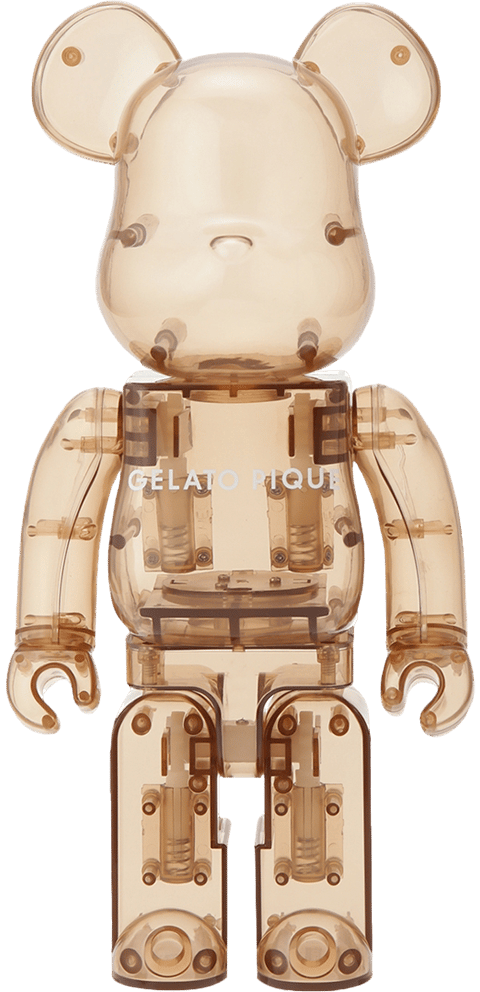Gelato Pique x Be@rbrick Beige 400% Collectible Figure by Medicom