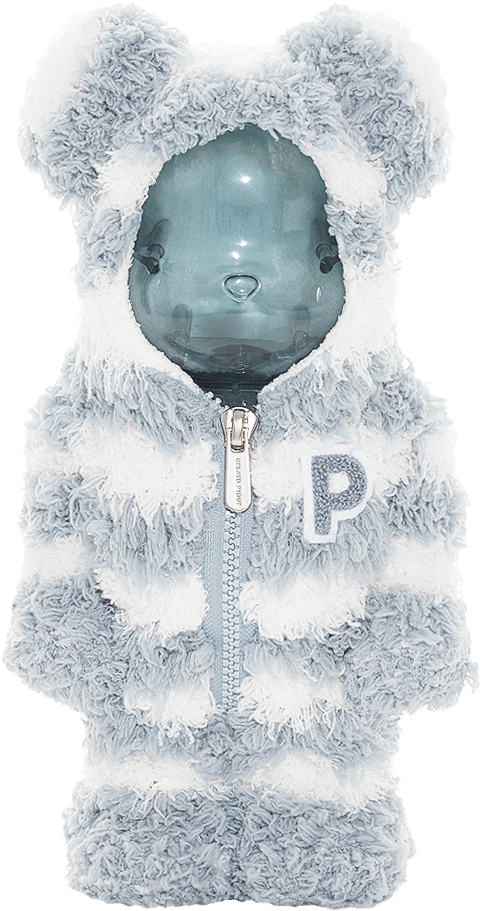 Gelato Pique x Be@rbrick Mint White 400% Collectible Figure by Medicom