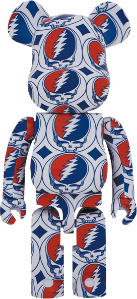 Be@rbrick Grateful Dead (Steal Your Face) 1000% by Medicom