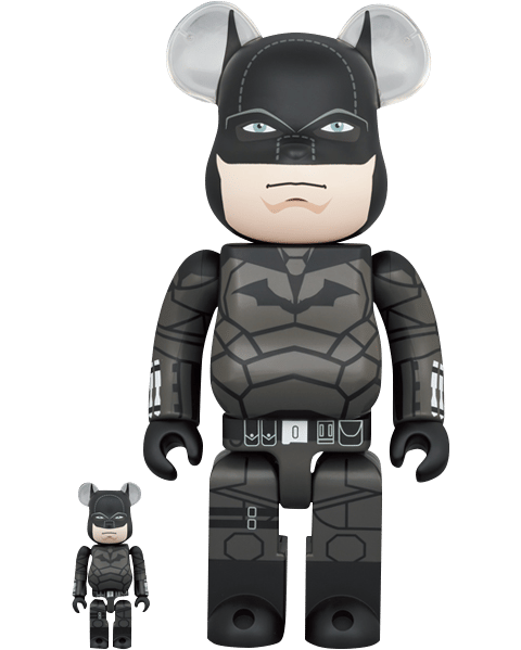 Be@rbrick The Batman 100% and 400% Collectible Set by Medicom Toy