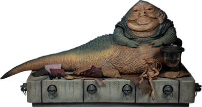 Jabba the Hutt and Throne Deluxe Sixth Scale Figure