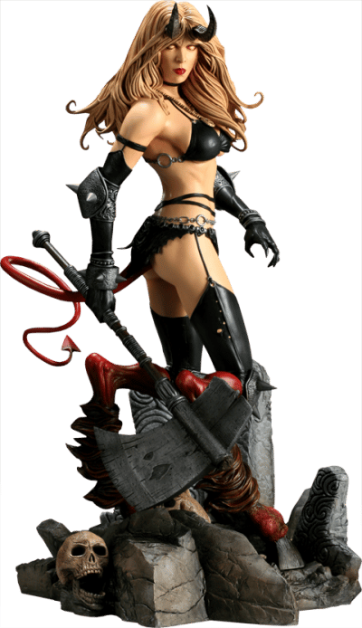 Darkchilde Marvel Polystone Statue Image