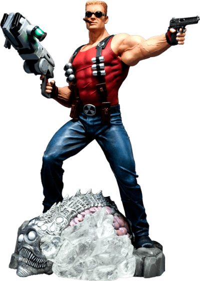 Duke Nukem Duke Nukem Polystone Statue Image