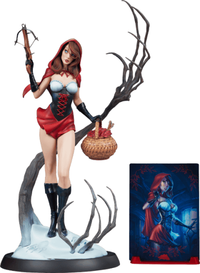 Red Riding Hood Statue