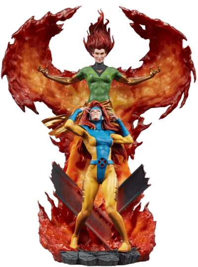 Phoenix and Jean Grey Maquette