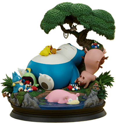 Snorlax Pokémon Diorama Image