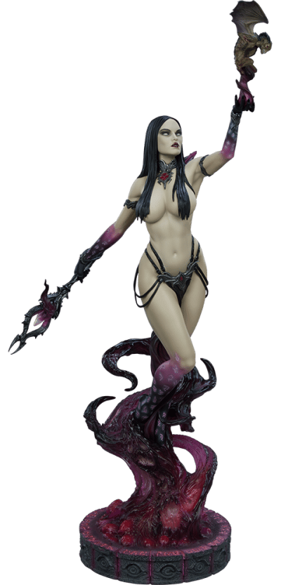 Dark Sorceress: Guardian of the Void Statue