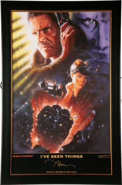 'Ive Seen Things...' Blade Runner Fine Art Print Image