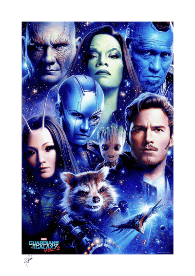 Guardians of the Galaxy Vol 2 Art Print