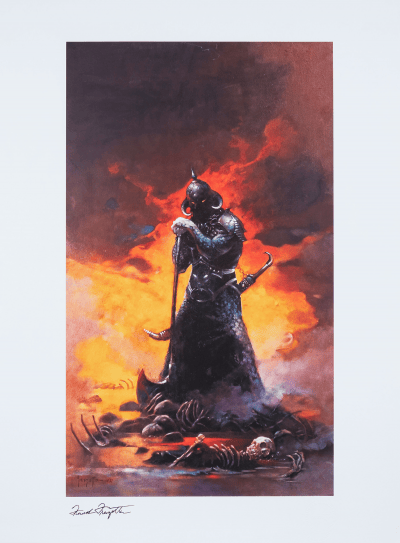 Death Dealer III Frank Frazetta Art Print Image