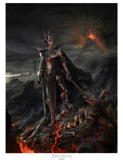 Sauron Variant Art Print