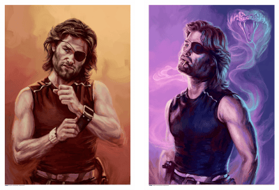 Escape From New York – Snake Plissken Portrait Set Art Print