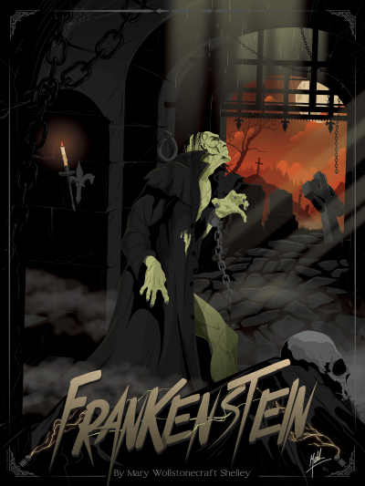 Frankenstein Art Print