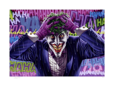The Joker: Last Laugh Art Print