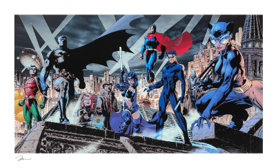 Heroes DC Comics Art Print Image