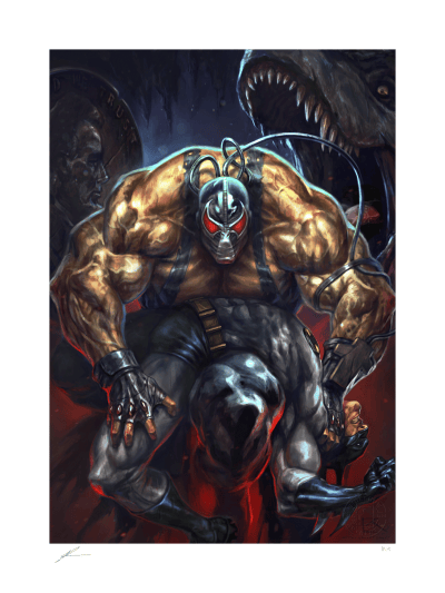 Bane: The Man Who Broke the Bat Art Print