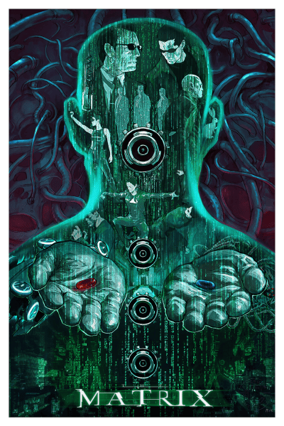 The Matrix Art Print