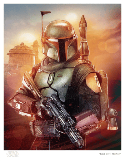 Rule With Respect Star Wars Art Print Image