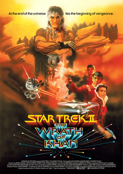 Star Trek II: The Wrath of Khan Editions Variant Star Trek Movie Poster Image