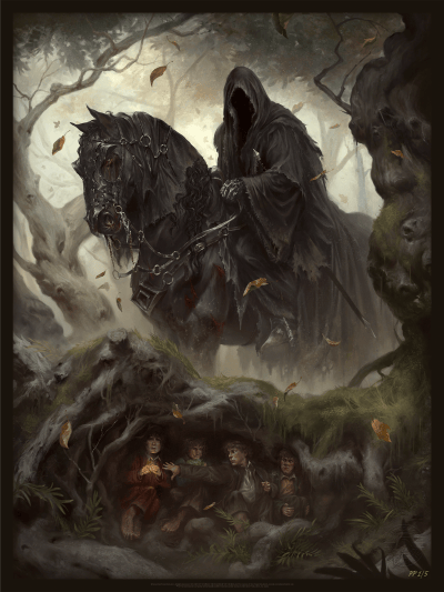 The Lord of the Rings: The Black Rider The Lord of the Rings Art Print Image