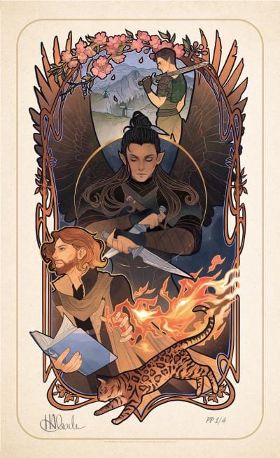 Critical Role 10th Anniversary: Liam O'Brien Critical Role Art Print Image