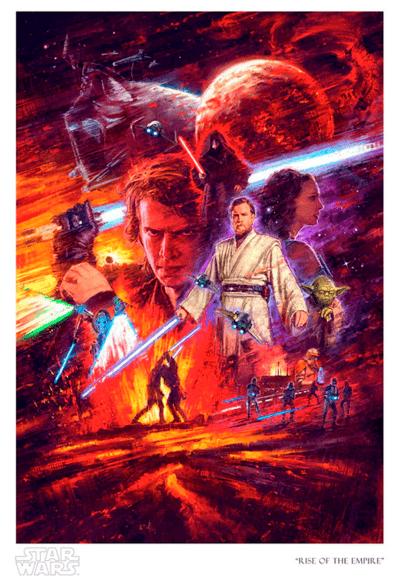 Rise of the Empire Star Wars Art Print Image
