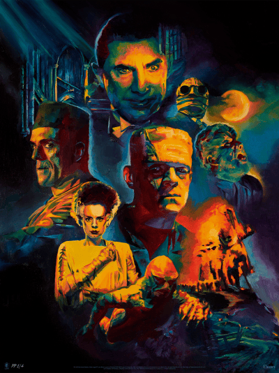 Universal Monsters Universal Monsters Art Print Image