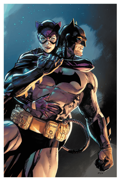 Batman™ & Catwoman™ DC Comics Art Print Image