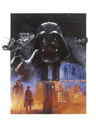 Useless to Resist Star Wars Art Print Image