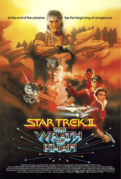 Star Trek II: The Wrath of Khan (One Sheet) Star Trek Movie Poster Image